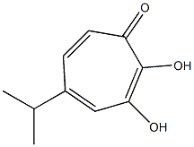 2,4,6-Cycloheptatrien-1-one, 2,3-dihydroxy-5-(1-Methylethyl)-