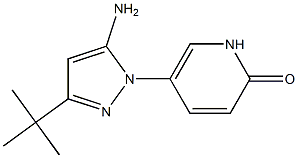 5-(5-Amino-3-(tert-butyl)-1H-pyrazol-1-yl)pyridin-2(1H)-one