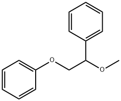 Benzene, (1-methoxy-2-phenoxyethyl)-