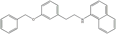 N-(3-(苄氧基)苯乙基)萘-1-胺