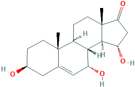 Androst-5-en-17-one, 3,7,15-trihydroxy-, (3beta,7alpha,15alpha)- (9CI)