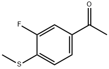 Ethanone, 1-[3-fluoro-4-(methylthio)phenyl]-