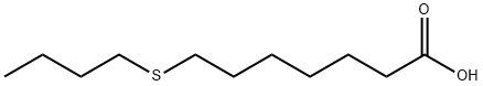 Heptanoic acid, 7-(butylthio)-