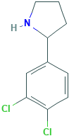 2-(3,4-氯苯基)-吡咯烷
