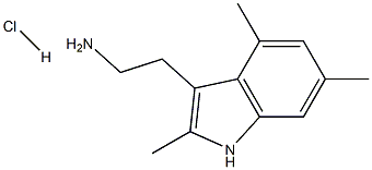 2-(2,4,6-Trimethyl-1H-indol-3-yl)ethanamine hydrochloride