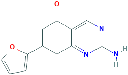 2-Amino-7-furan-2-yl-7,8-dihydro-6H-quinazolin-5-one