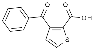 3-苯甲酰噻吩-2-羧酸