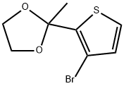 2-(3-Bromothiophen-2-yl)-2-methyl-1,3-dioxolane