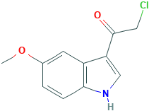 2-Chloro-1-(5-methoxy-1H-indol-3-yl)-ethanone