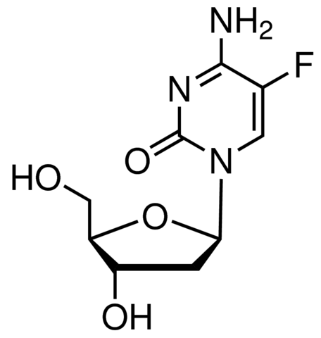 4-Amino-5-fluoro-1-((2R,4S,5R)-4-hydroxy-5-(hydroxymethyl)tetrahydrofuran-2-yl)pyrimidin-2(1H)-one