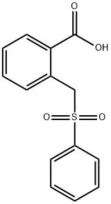 2-[(benzenesulfonyl)methyl]benzoic acid