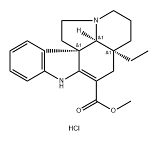 Aspidospermidine-3-carboxylic acid,2,3-didehydro-,methyl ester,hydrochloride,(5alpha,12beta,19alpha)