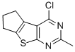 4-氯-2-甲基-6,7-二氢-5H-环戊二烯并[4,5]噻吩并[2,3-d]嘧啶