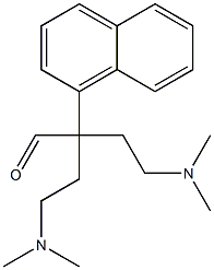 α,α-Bis[2-(dimethylamino)ethyl]-1-naphthaleneacetaldehyde