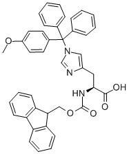 N-ALPHA-(9-FLUOROENYLMETHYLOXYCARBONYL)-N-IM-P-METHOXYTRITYL-L-HISTIDINE