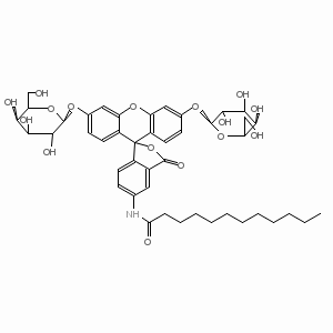 C12FDG [5-十二烷酰基氨基荧光素二-β-D-吡喃半乳糖苷]