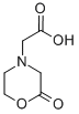 4-Morpholineaceticacid,2-oxo-(9CI)