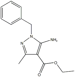 ethyl 5-amino-1-benzyl-3-methyl-1H-pyrazole-4-carboxylate