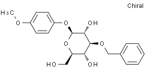 4-甲氧苯基-3-O-苄基-β-D-吡喃葡萄糖苷