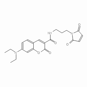 7-Diethylamino-3-[N-(4-maleimidopropyl)carbamoyl]coumarin