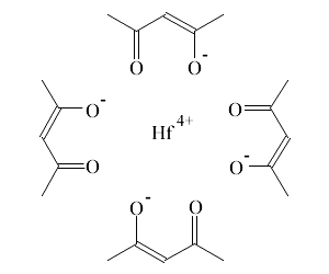 hafnium tetrakis[(2Z)-4-oxopent-2-en-2-olate]