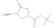 1-Boc-3-氰基-4-吡咯烷酮