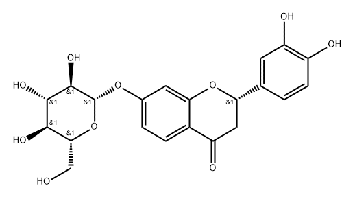 紫铆黄素-7-O-Β-D-吡喃葡萄糖苷