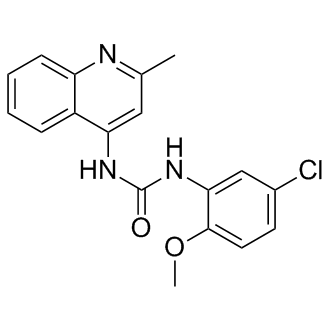 N-(5-氯-2-甲氧基苯基)-N'-(2-甲基-4-喹啉基)脲