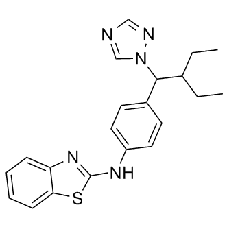 N-[4-[2-Ethyl-1-(1H-1,2,4-triazol-1-yl)butyl]phenyl]-2-benzothiazolamine