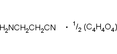 Di-beta-aminopropionitrile fumarate