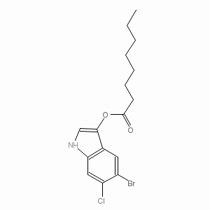 5-BroMo-6-chloro-1H-indol-3-yl-octanoicacid