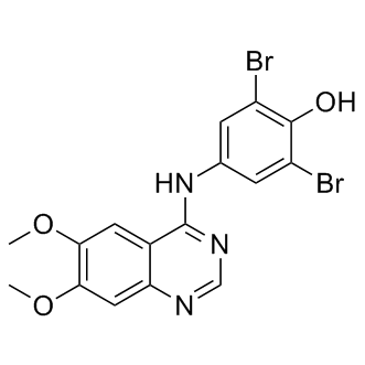 Phenol, 2,6-dibromo-4-[(6,7-dimethoxy-4-quinazolinyl)amino]-