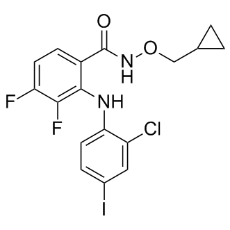 -[(2-氯-4-碘苯基)氨基]-N-(环丙基甲氧基)-3,4-二氟-苯甲酰胺