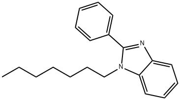 1-N-HEPTYL-2-PHENYLBENZIMIDAZOLE