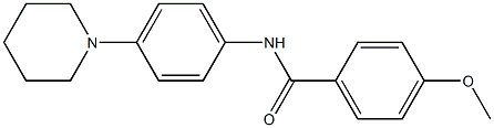 4-methoxy-N-(4-piperidin-1-ylphenyl)benzamide