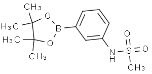 3-甲磺酰氨苯基硼酸频那醇酯