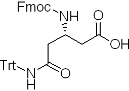 (3S)-3-(芴甲氧羰基氨基)-5-氧代-5-(三苯甲基氨基)戊酸