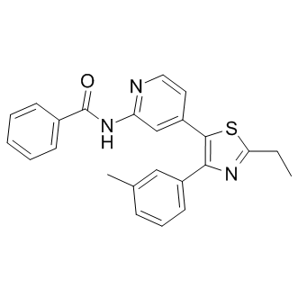 N-(4-(2-Ethyl-4-(3-methylphenyl)-1,3-thiazol-5-yl)-2-pyridyl)benzamide