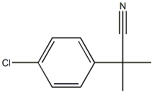 2-(4-chlorophenyl)-2-methylpropanenitrile