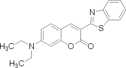 3-(2-Benzothiazolyl)-7-(diethylamino)coumarin