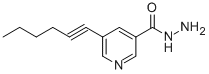 5-HEX-1-YNYLPYRIDINE-3-CARBOHYDRAZIDE