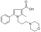 2-甲基-1-(3-吗啉丙基)-5-苯基-1H-吡咯-3-羧酸