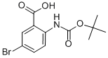 Benzoic acid, 5-bromo-2-[[(1,1-dimethylethoxy)carbonyl]amino]- (9CI)