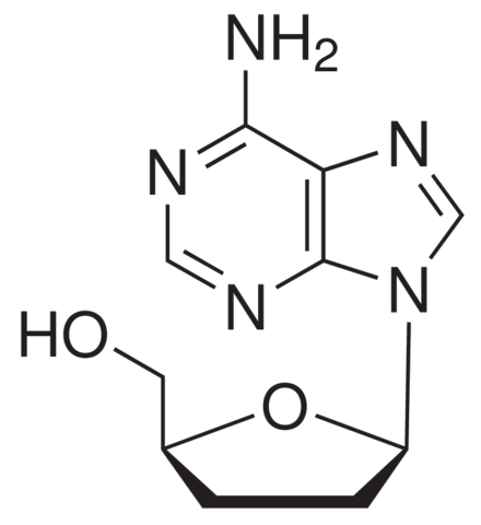 2',3'-dideoxyadenosine