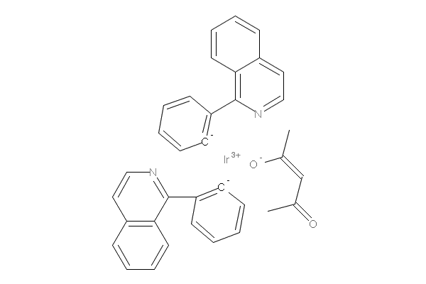 Bis(1-phenyl-isoquinoline)(Acetylacetonato)iridium(III)