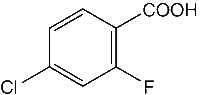 4-氯-2-氟苯甲酸