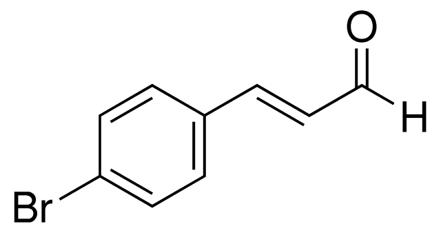 对溴肉桂醛,反式-4-溴肉桂醛,E-3-(4-溴苯基)-2-丙烯醛