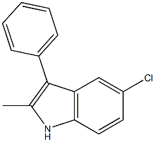 5-氯-2-甲基-3-苯基-1H-吲哚