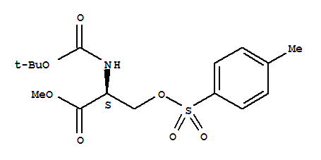 methyl N-(tert-butoxycarbonyl)-O-tosyl-L-serinate