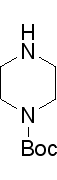 1-Boc-piperazine acetate